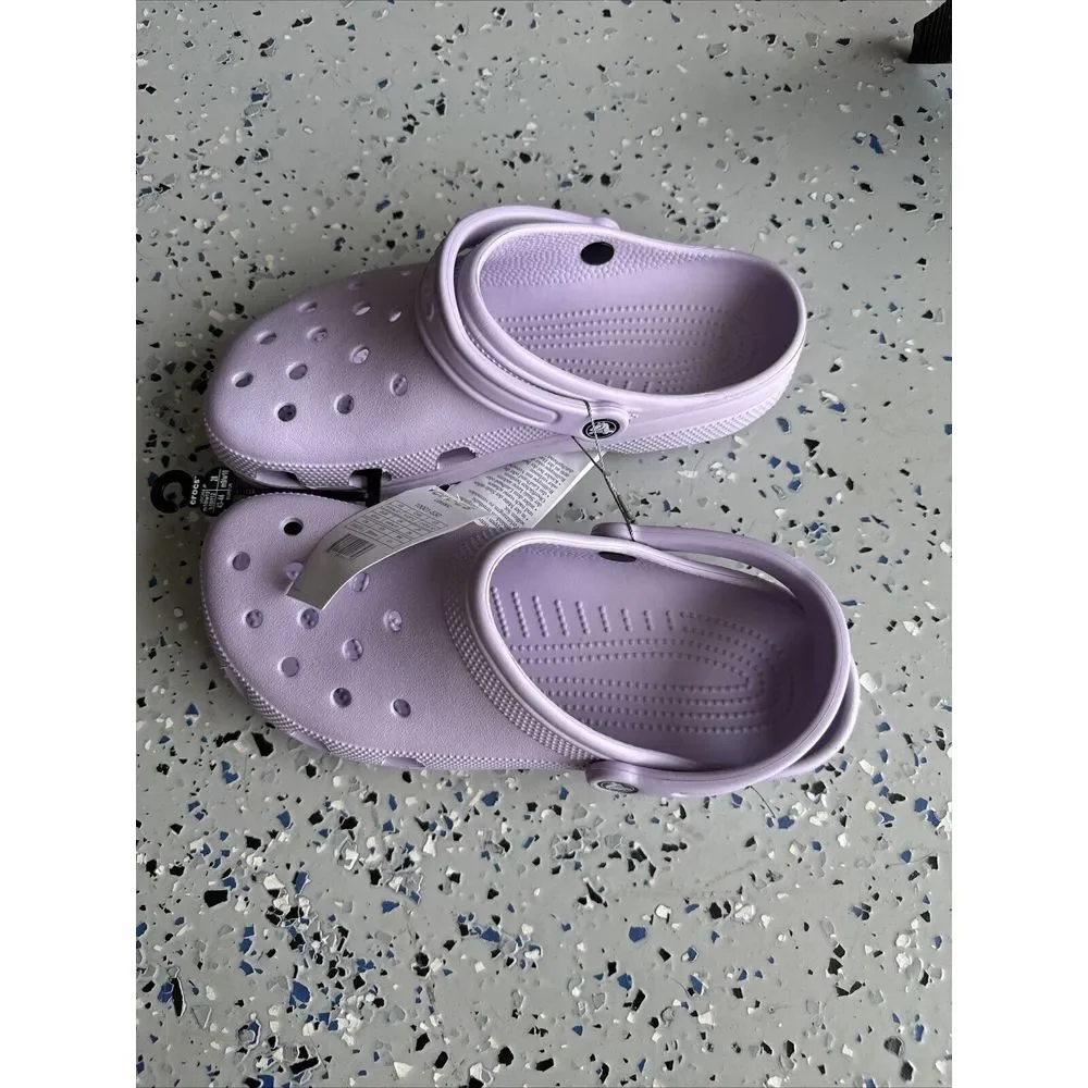 Crocs Unisex-Adult Classic Clogs Slip On Men 10/Women 12 Sandals Lightweight New - Picture 3 of 4